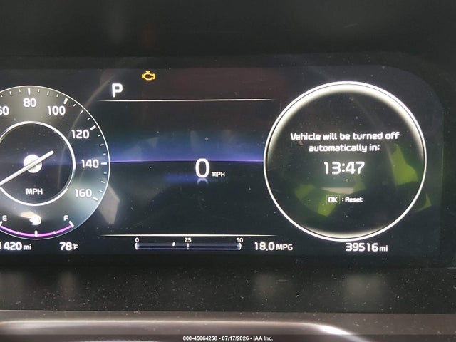 Aukcja sprzedaży 2022 Kia Sorento Sx Prestige, vin: 5XYRK4LF0NG134856, numer aukcji: 45664258