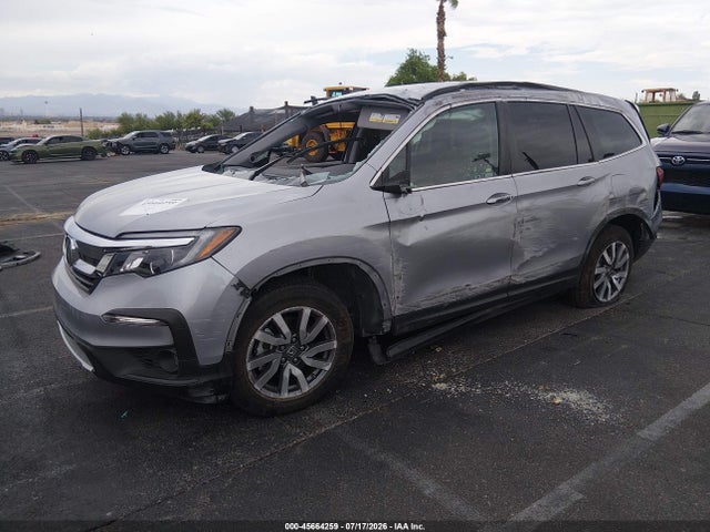 Продажа на аукционе авто 2021 Honda Pilot 2wd Ex, vin: 5FNYF5H33MB019288, номер лота: 45664259