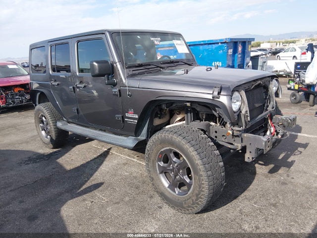 2018 Jeep Wrangler Jk Unlimited Sport S 4x4 მანქანა იყიდება აუქციონზე, vin: 1C4BJWDGXJL818609, აუქციონის ნომერი: 45664333