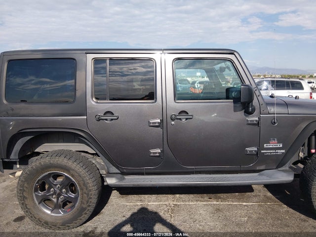 Продажа на аукционе авто 2018 Jeep Wrangler Jk Unlimited Sport S 4x4, vin: 1C4BJWDGXJL818609, номер лота: 45664333