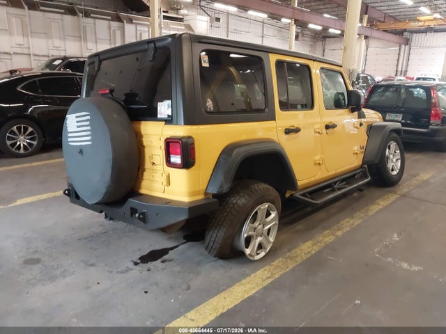 Aukcja sprzedaży 2019 Jeep Wrangler Unlimited Sport S 4x4, vin: 1C4HJXDG0KW537323, numer aukcji: 45664445