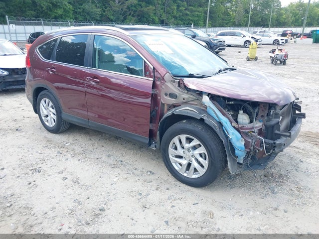 45664489 :رقم المزاد ، 2HKRM3H73FH515262 vin ، 2015 Honda Cr-v Ex-l مزاد بيع