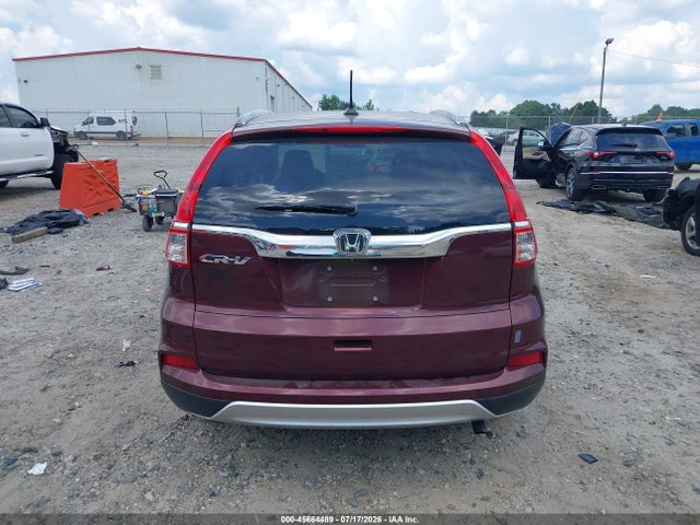 45664489 :رقم المزاد ، 2HKRM3H73FH515262 vin ، 2015 Honda Cr-v Ex-l مزاد بيع
