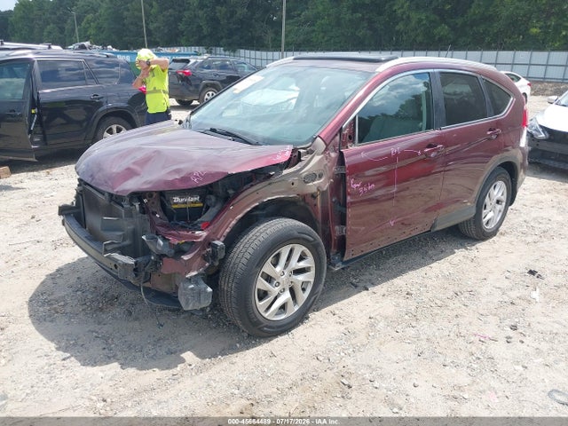 45664489 :رقم المزاد ، 2HKRM3H73FH515262 vin ، 2015 Honda Cr-v Ex-l مزاد بيع