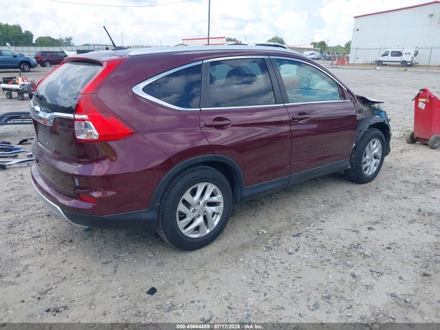 45664489 :رقم المزاد ، 2HKRM3H73FH515262 vin ، 2015 Honda Cr-v Ex-l مزاد بيع