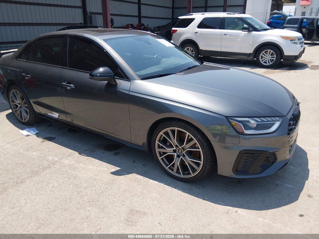 2023 Audi S4 Premium Plus Tfsi Quattro Tiptronic მანქანა იყიდება აუქციონზე, vin: WAUB4AF41PA043941, აუქციონის ნომერი: 45664498