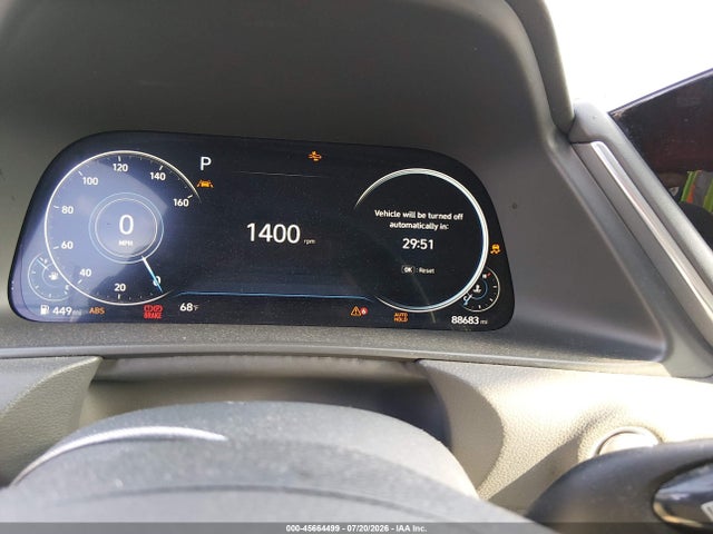 2020 Hyundai Sonata Sel მანქანა იყიდება აუქციონზე, vin: 5NPEF4JA2LH003315, აუქციონის ნომერი: 45664499