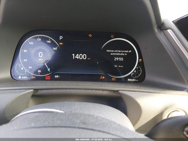2020 Hyundai Sonata Sel მანქანა იყიდება აუქციონზე, vin: 5NPEF4JA2LH003315, აუქციონის ნომერი: 45664499