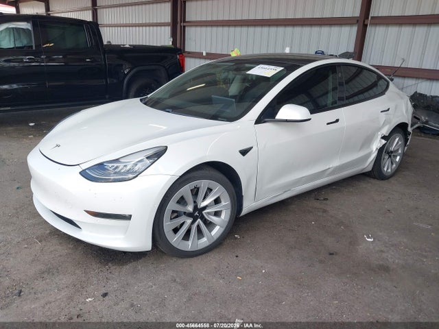 Tesla Model 3 Standard Range Plus Rear-wheel Drive 2021 5YJ3E1EA8MF856708 Image 2