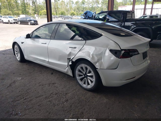 Tesla Model 3 Standard Range Plus Rear-wheel Drive 2021 5YJ3E1EA8MF856708 Image 3
