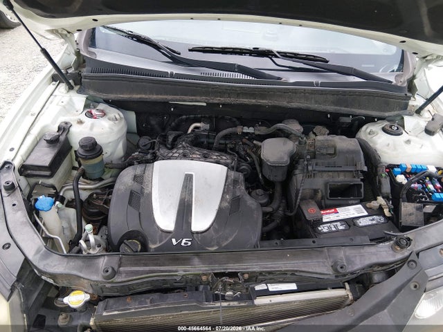 2010 Hyundai Santa Fe Se მანქანა იყიდება აუქციონზე, vin: 5NMSHDAG8AH387659, აუქციონის ნომერი: 45664564