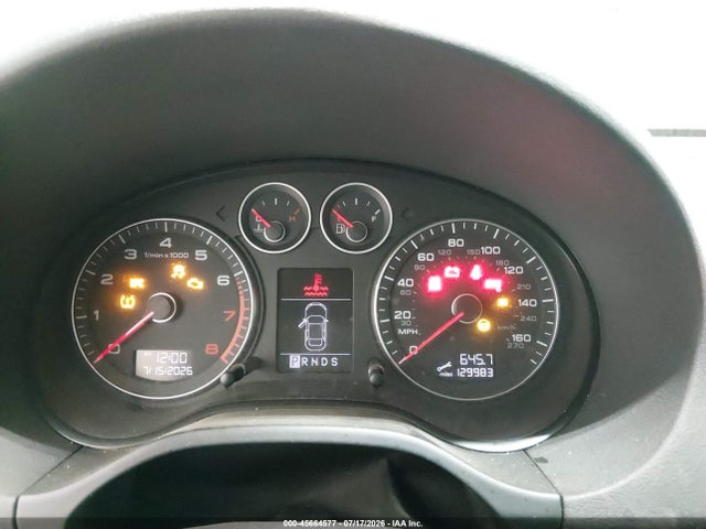2009 Audi A3 2.0t მანქანა იყიდება აუქციონზე, vin: WAUKF78P19A112327, აუქციონის ნომერი: 45664577