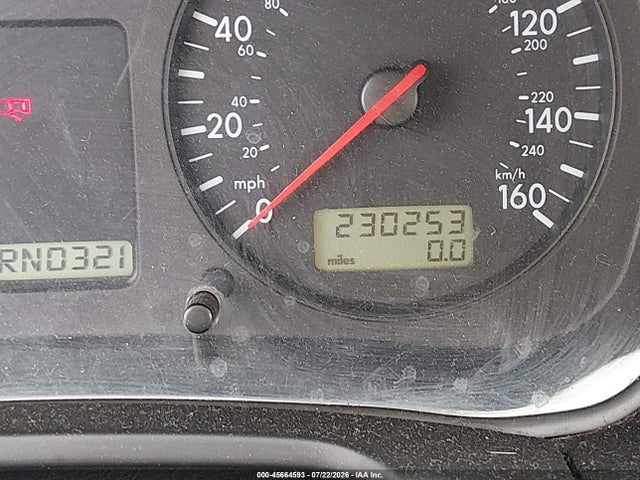 2003 Volkswagen Jetta Gl მანქანა იყიდება აუქციონზე, vin: WVWRK61J73W297586, აუქციონის ნომერი: 45664593