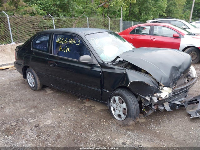 2001 Hyundai Accent Gs მანქანა იყიდება აუქციონზე, vin: KMHCG35C81U156404, აუქციონის ნომერი: 45664603