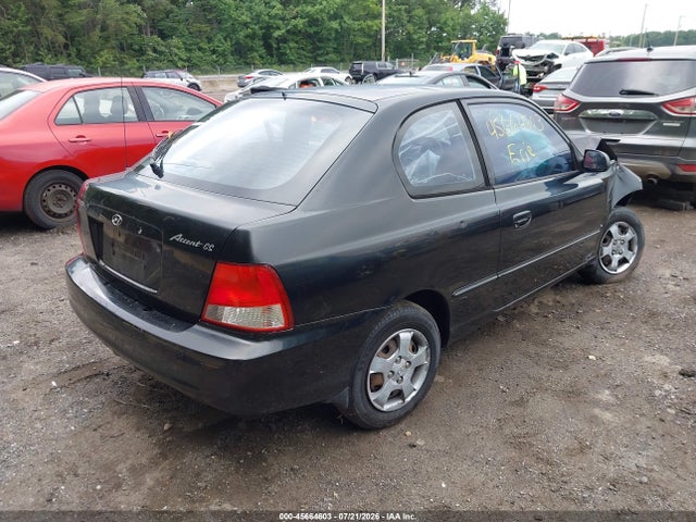 Aukcja sprzedaży 2001 Hyundai Accent Gs, vin: KMHCG35C81U156404, numer aukcji: 45664603