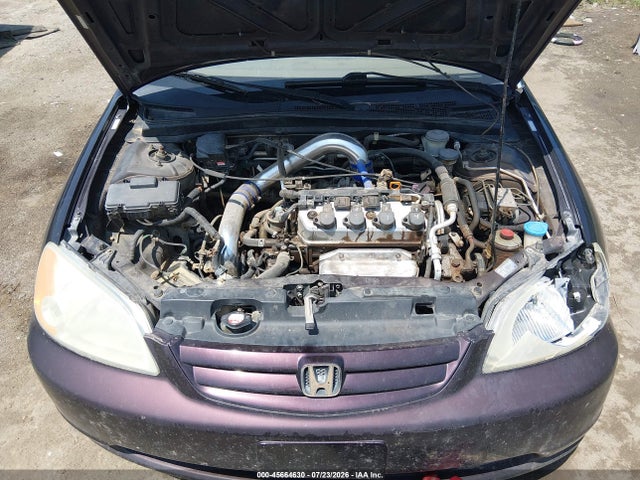 Aukcja sprzedaży 2001 Honda Civic Ex, vin: 2HGES25771H518574, numer aukcji: 45664630