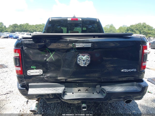 2019 Ram 1500 Longhorn  4x4 5'7 Box მანქანა იყიდება აუქციონზე, vin: 1C6SRFKT5KN728385, აუქციონის ნომერი: 45664633