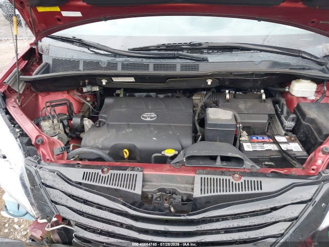 45664740 :رقم المزاد ، 5TDJK3DC4CS033671 vin ، 2012 Toyota Sienna Le 7 Passenger مزاد بيع
