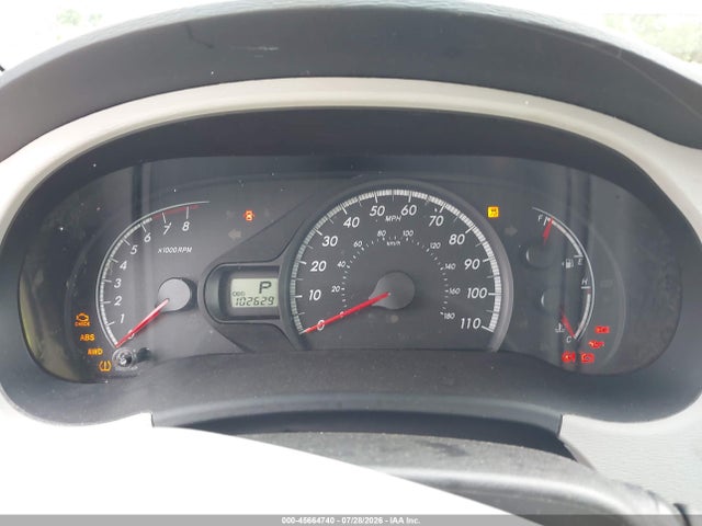 45664740 :رقم المزاد ، 5TDJK3DC4CS033671 vin ، 2012 Toyota Sienna Le 7 Passenger مزاد بيع