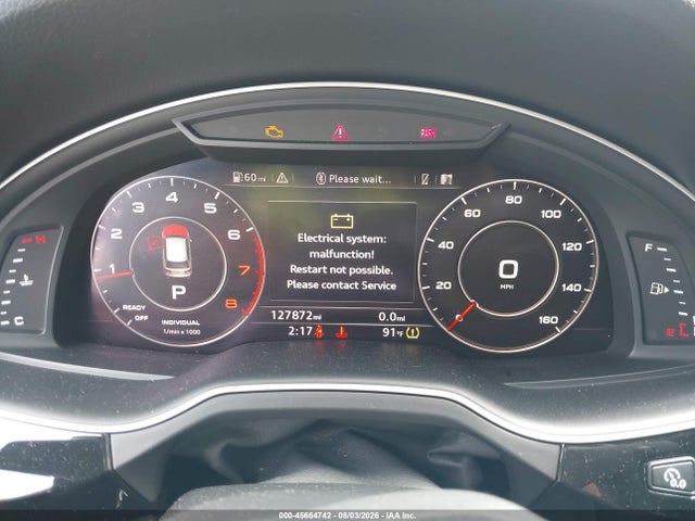 Продаж на аукціоні авто 2017 Audi Q7 3.0t Premium, vin: WA1LAAF70HD057334, номер лоту: 45664742