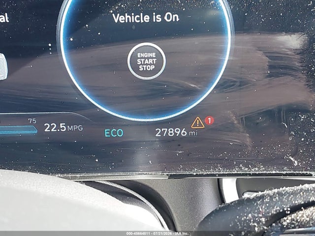 KMHLM4DJ2RU113350 Hyundai Elantra Hybrid Blue