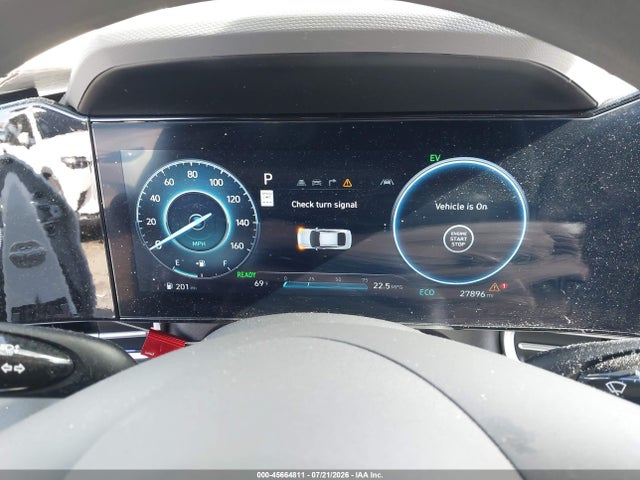 KMHLM4DJ2RU113350 Hyundai Elantra Hybrid Blue