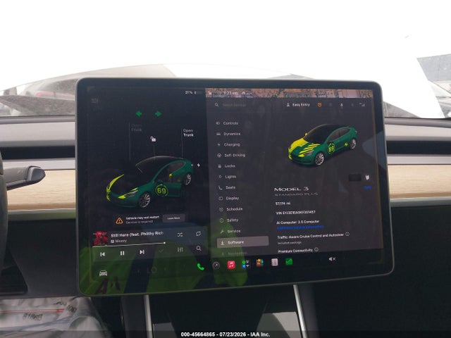 Tesla Model 3 Long Range/mid Range/standard Range/standard Range Plus 2019 5YJ3E1EA0KF301457 Image 7