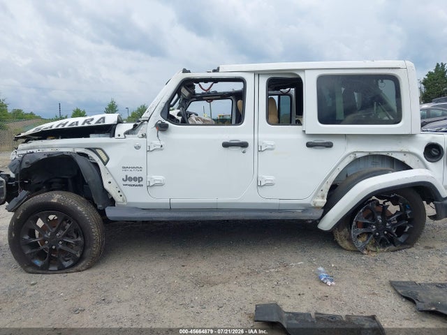 2019 Jeep Wrangler Unlimited Sahara 4x4 მანქანა იყიდება აუქციონზე, vin: 1C4HJXEG6KW584662, აუქციონის ნომერი: 45664879