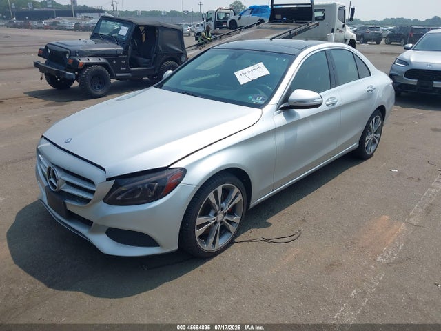 Auction sale of the 2015 Mercedes-benz C 300 Luxury 4matic, vin: 55SWF4KB2FU029474, lot number: 45664895