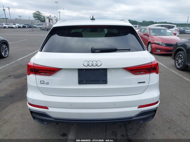 Продаж на аукціоні авто 2022 Audi Q3 Premium 45 Tfsi S Line Quattro Tiptronic, vin: WA1DECF37N1085453, номер лоту: 45665035