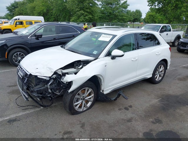 Продаж на аукціоні авто 2022 Audi Q3 Premium 45 Tfsi S Line Quattro Tiptronic, vin: WA1DECF37N1085453, номер лоту: 45665035