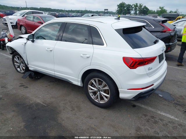 Продаж на аукціоні авто 2022 Audi Q3 Premium 45 Tfsi S Line Quattro Tiptronic, vin: WA1DECF37N1085453, номер лоту: 45665035