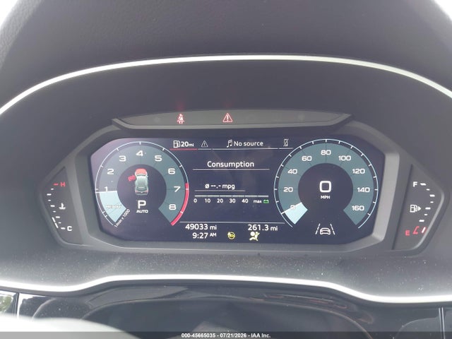 Продаж на аукціоні авто 2022 Audi Q3 Premium 45 Tfsi S Line Quattro Tiptronic, vin: WA1DECF37N1085453, номер лоту: 45665035