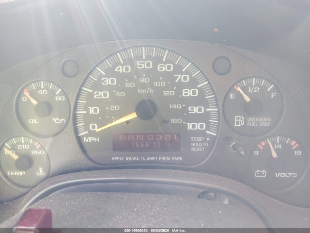 45665053 :رقم المزاد ، 1GDJG31R9W1090018 vin ، 1998 Gmc G Savana Special Base W/c7e مزاد بيع
