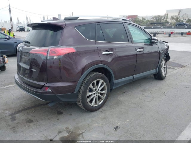 Aukcja sprzedaży 2018 Toyota Rav4 Limited, vin: 2T3YFREV1JW485725, numer aukcji: 45665062