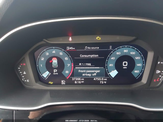Продажа на аукционе авто 2024 Audi Q3 Premium Plus 45 Tfsi S Line Quattro Tiptronic, vin: WA1EECF35R1176702, номер лота: 45665087