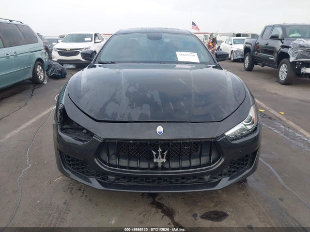 2018 Maserati Ghibli მანქანა იყიდება აუქციონზე, vin: ZAM57XSA6J1300374, აუქციონის ნომერი: 45665120