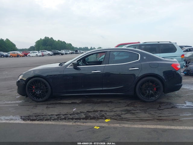 2018 Maserati Ghibli მანქანა იყიდება აუქციონზე, vin: ZAM57XSA6J1300374, აუქციონის ნომერი: 45665120