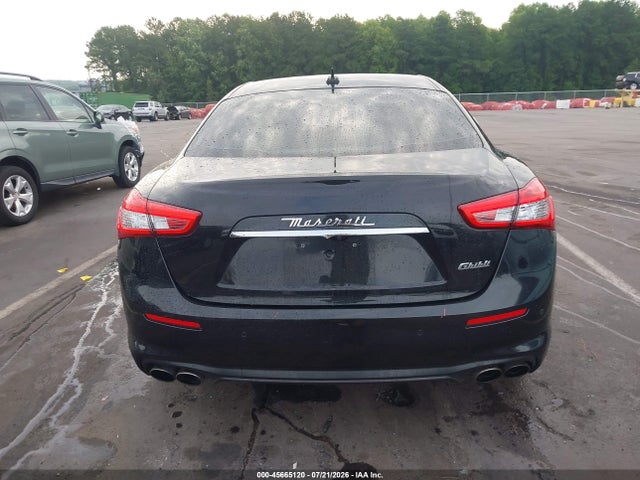 2018 Maserati Ghibli მანქანა იყიდება აუქციონზე, vin: ZAM57XSA6J1300374, აუქციონის ნომერი: 45665120