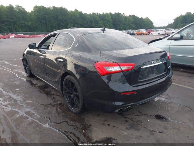 2018 Maserati Ghibli მანქანა იყიდება აუქციონზე, vin: ZAM57XSA6J1300374, აუქციონის ნომერი: 45665120