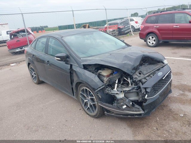 2017 Ford Focus Sel მანქანა იყიდება აუქციონზე, vin: 1FADP3H2XHL237423, აუქციონის ნომერი: 45665166