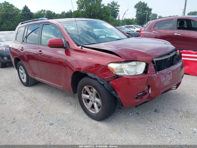 Aukcja sprzedaży 2010 Toyota Highlander, vin: JTEZA3EH0A2011022, numer aukcji: 45665172