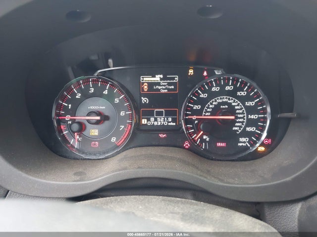 Aukcja sprzedaży 2021 Subaru Wrx Premium, vin: JF1VA1C69M9816298, numer aukcji: 45665177