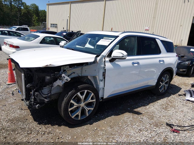45665188 :رقم المزاد ، KM8R34HE1MU195803 vin ، 2021 Hyundai Palisade Sel مزاد بيع