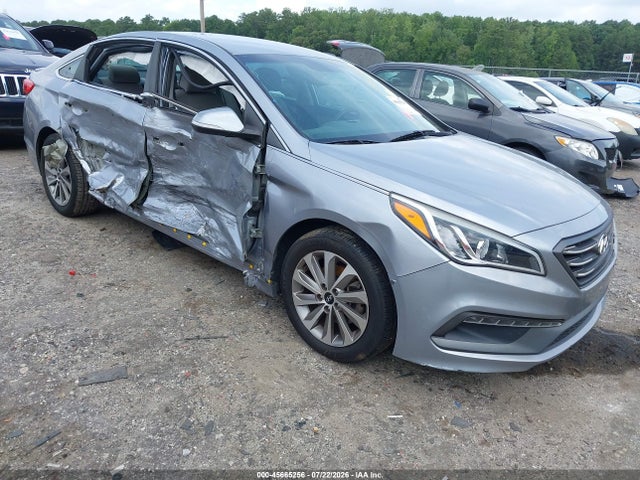 45665256 :رقم المزاد ، 5NPE34AF8FH047585 vin ، 2015 Hyundai Sonata Sport مزاد بيع