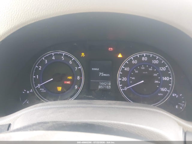 2012 Infiniti G37 Journey მანქანა იყიდება აუქციონზე, vin: JN1CV6AP4CM628964, აუქციონის ნომერი: 45665298