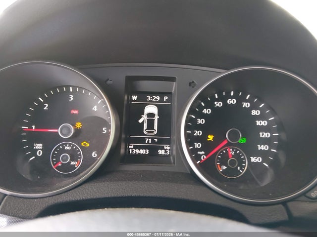 2013 Volkswagen Jetta Sportwagen 2.0l Tdi მანქანა იყიდება აუქციონზე, vin: 3VWPL7AJ8DM662592, აუქციონის ნომერი: 45665367