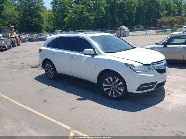 Aukcja sprzedaży 2016 Acura Mdx Technology   Acurawatch Plus Packages/technology Package, vin: 5FRYD4H47GB014588, numer aukcji: 45665370