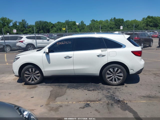 Aukcja sprzedaży 2016 Acura Mdx Technology   Acurawatch Plus Packages/technology Package, vin: 5FRYD4H47GB014588, numer aukcji: 45665370