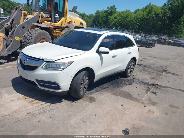 Aukcja sprzedaży 2016 Acura Mdx Technology   Acurawatch Plus Packages/technology Package, vin: 5FRYD4H47GB014588, numer aukcji: 45665370